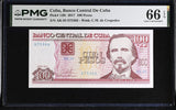 Central America 100 Pesos 2017 P 129 i GEM UNC PMG 66 EPQ
