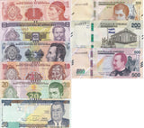 Honduras Set 9 UNC 1-200 500 Lempiras 2022-2024 P 96 97 98 99 100-114 P New