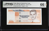 Central America 200 Pesos 2022 P 130 f Gem UNC PMG 66 EPQ