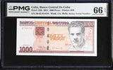 Central America 1000 Pesos 2021 RADAR 014410 P 132 b Gem UNC PMG 66 EPQ