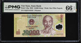 Vietnam 10000 Dong 2023 P 119 p Gem UNC PMG 66 EPQ