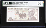 Central America 10 Pesos 2016 P 117 r Gem UNC PMG 66 EPQ