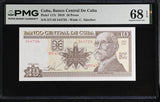 Central America 10 Pesos 2016 P 117 r Superb Gem UNC PMG 68 EPQ TOP POP