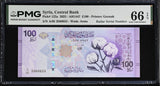Mediteranean 100 Pounds 2025 RADAR P 122 a Gem UNC PMG 66 EPQ