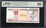 Central America 1000 Pesos 2023 P 132 c Gem UNC PMG 66 EPQ