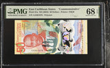 East Caribbean 50 Dollars ND 2024 P 61 a Commemorative Superb Gem UNC PMG 68 EPQ