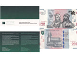 Poland 20 zlotych 2015 P 188A Commemorative 1050th Anniversary UNC W/FOLDER