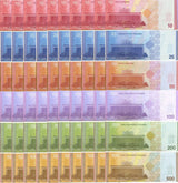 Mediterranean SET 6 X 10 LOTS = 60 UNC SR 10 25 50 100 200 500 Pounds P NEW 2025 2026