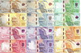 Macau set 12 UNC 10 20 50 100 500 1000 Patacas 2020 / 2024 2025 2026 P NEW BNU BOC Lion