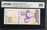 Venezuela 200 Bolivares Digitales 2023 P 120 a Superb Gem UNC PMG 69 EPQ TOP POP