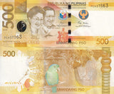 Philippines 500 Pesos 2023 P 234 b NEW Sign UNC