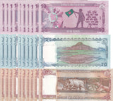 Bangladesh SET 3 x Lot 20 = 60 UNC 10 20 50 Taka 2025 P 76 77 78 NEW Design