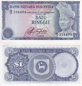 Malaysia 1 Ringgit ND 1981-1983 P 13 b UNC