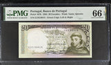 Portugal 20 Escudos 1964 P 167 b Gem UNC PMG 66 EPQ