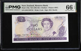 New Zealand 2 Dollars ND 1981-1985 P 170 a Gem UNC PMG 66 EPQ