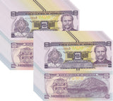 Honduras 2 Lempiras 2022 P 97 UNC LOT 20 PCS