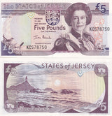 Jersey 5 Pounds ND 2000 P 27 UNC