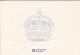 Scotland 20 Pound 2000 P 361 Commemorative 100th Queen Mother UNC W/Folder