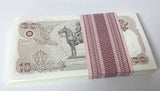 THAILAND 10 BAHT ND 1980 P 87 UNC LOT 100 PCS 1 BUNDLE RAMA IX PNB