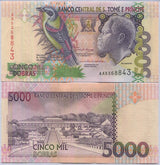 Saint Thomas & Prince 5000 Dobras 2004 P 65 c UNC