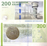 Denmark 200 Kroner 2021 P 72 a Sign Callesen & Møller UNC