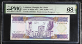 Lebanon 10000 Livres 1993 P 70 0K/3 Superb Gem UNC PMG 68 EPQ
