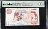 Isle of Man 20 Pounds ND 2013 P 49 a Gem UNC PMG 66 EPQ