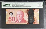 Canada 50 Dollars 2012 P 109 c Wilkins Macklem Gem UNC PMG 66 EPQ