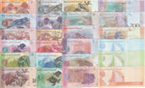 Venezuela Set 24 UNC 2 - 100000 Bolivares 2 - 50000 Soberano 2007-2020 P 88-108