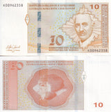Bosnia & Herzegovina 10 Convertible Maraka 2024 P 80 b UNC