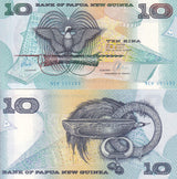 Papua New Guinea 10 Kina ND 1997 P 9 d UNC