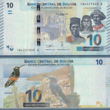 Bolivia 10 Bolivianos 2018 P 248 UNC