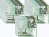 Tonga 1 Pa'anga 2009/2014 P 37 b UNC Lot 25 Pcs = 1/4 BUNDLE