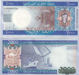 Mauritania 2000 Ouguiya 2011 P 20 UNC