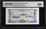 Laos 100 KIP ND 1968 P 23 a Superb Gem UNC PMG 68 EPQ Pathet LAOS