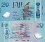 Fiji SET 5 UNC 5 10 20 50 100 Dollars 2026 2025 P NEW Polymer Design