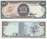 Trinidad & Tobago 10 Dollar ND 1985 P 38 c UNC