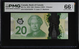 Canada 20 Dollars 2012 Polymer P 108 Lane Macklem Gem UNC PMG 66 EPQ