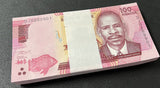 Malawi 100 Kwacha 2024 P 65 UNC LOT 100 PCS 1 Bundle