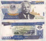 Laos 10000 Kip 2002 P 35 a UNC