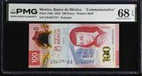 Mexico 100 Pesos 2024 P 140 a Polymer Commemorative Superb Gem UNC PMG 68 EPQ