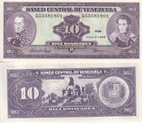 Venezuela 10 Bolivares 1995 P 61 d UNC