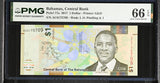 Bahamas 1 Dollar 2017 P 77 a Gem UNC PMG 66 EPQ