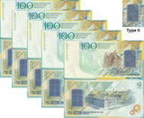 Russia GOZNAK Test Note Printing 100th 1919-2019 Specimen TYPE II LOT 5 PCS
