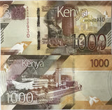 Kenya 1000 Shillings 2019 AA Prefix P 56 UNC ,Parliament, Nairobi