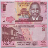 Malawi 100 Kwacha 2020 P 65 UNC