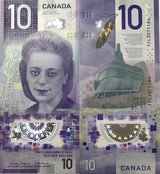 Canada 10 Dollars 2018 P 113 Polymer NEW Sign Rogers & Macklem UNC
