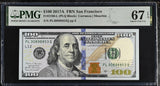 United States 100 Dollars USA 2017A P 548 L San Fran Superb Gem UNC PMG 67 EPQ