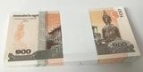 Cambodia 100 Riels 2014/2015 P 65 UNC Lot 25 Pcs 1/4 Bundle