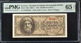 Greece 500000 Drachmai 1944 P 126 b Gem UNC PMG 65 EPQ